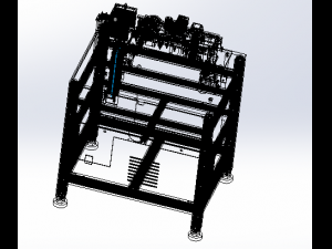 card stacking machine Modelo 3D