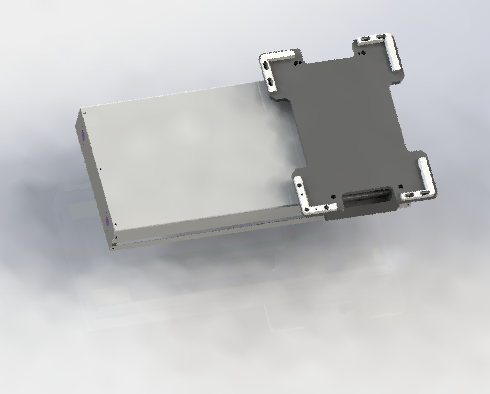 uniaxial carrier module Model 3D .c4d .max .obj .3ds .fbx .stl .blend 