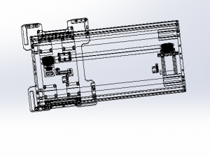 uniaxial carrier module Model 3D