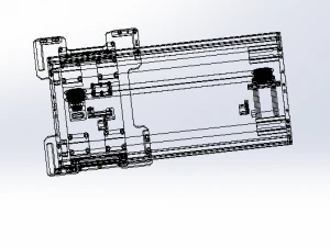 uniaxial carrier module 3D Model