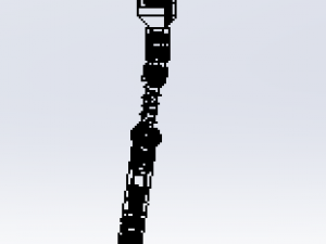 long lock screw machine 3D मॉडल
