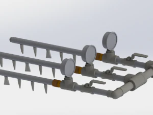 nosel bertekanan tinggi Model 3D