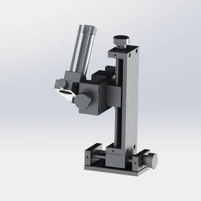 four axis with platform 3D Model .c4d .max .obj .3ds .fbx .stl .blend