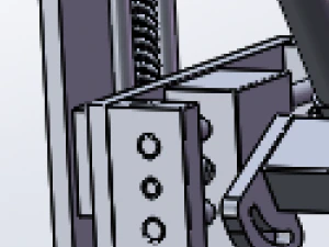 four axis with platform 3D Model