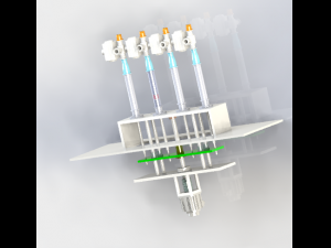 filling liquid module 3D Model