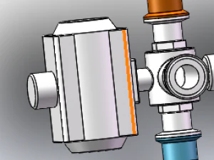 модуль наполнения жидкости 3D Модель