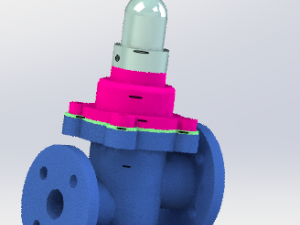 the oil return valve 3D Model