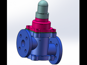the oil return valve 3D Model