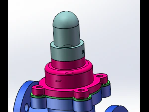 the oil return valve 3D Model
