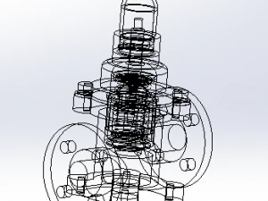 the oil return valve 3D Model