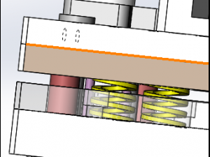 pressing laminate mechanism 3Dモデル