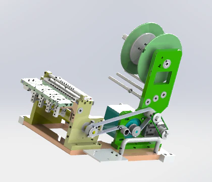 film laminated module 3D Model .c4d .max .obj .3ds .fbx .stl .blend 
