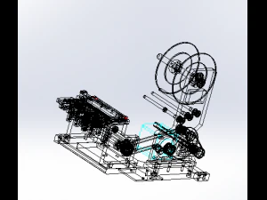 film laminated module 3D Model