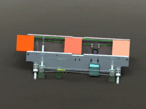 przenośnik taśmowy Model 3D