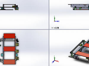 belt conveyor belt 3D मॉडल