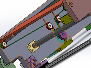 belt conveyor belt 3D मॉडल