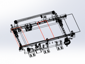 belt conveyor belt 3D मॉडल