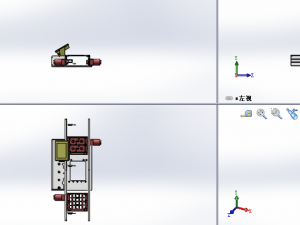 a belt conveyor 3D 模型