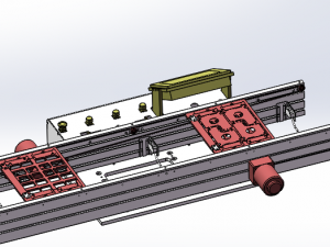 a belt conveyor 3D 模型