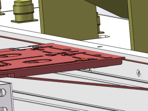 a belt conveyor 3D Model