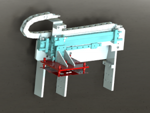 double cylinder sucking mechanism 3D Model