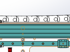 double cylinder sucking mechanism 3D 模型