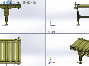 roller assembly line Modèle 3D