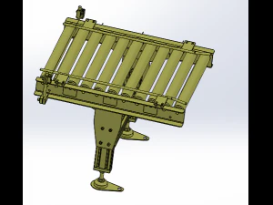 roller assembly line 3D Model