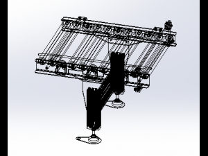 roller assembly line Modèle 3D