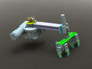 rotating clamping mechanism 3D Model