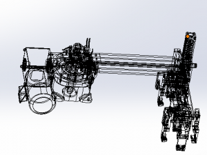 rotating clamping mechanism 3D Model