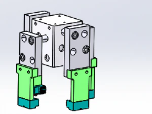 rotating clamping mechanism 3D Model