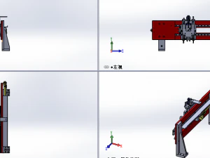 cylinder clamping mechanism 3D Model