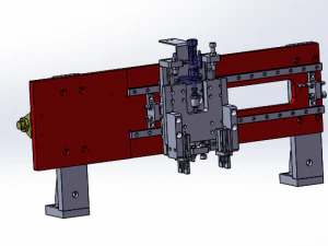 cylinder clamping mechanism 3D Model