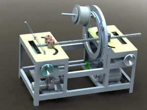 twister packaging machine 3D Model