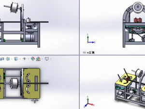 twister packaging machine 3D Model