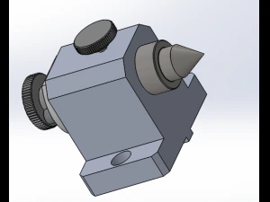 uniaxial processing platform 3D Model