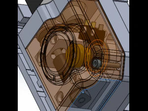 uniaxial processing platform 3D Model