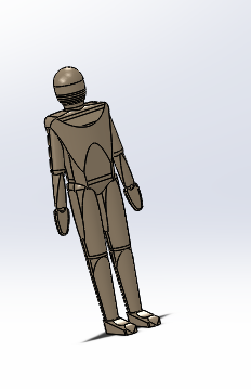 wood man 3D Print Model .c4d .max .obj .3ds .fbx .stl .blend 