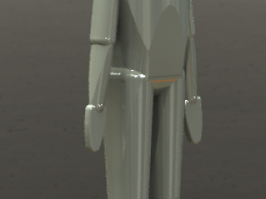 wood man 3D Print Model
