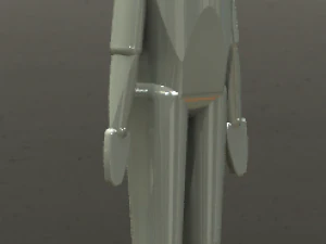 uomo di legno Modello di stampa 3D