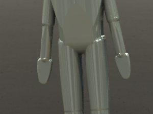 wood man 3D Print Model