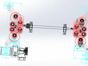 gear positioning model 3D Model