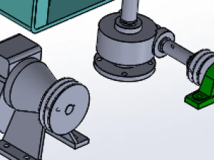 gear positioning model 3D Model