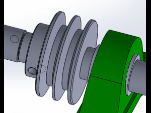 gear positioning model 3D Model