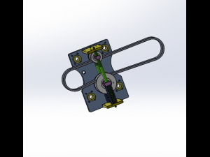 belt tightening pulley 3D Model