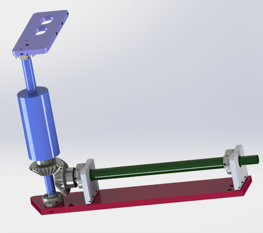 helical gearing module 3D 模型 .c4d .max .obj .3ds .fbx .stl .blend 