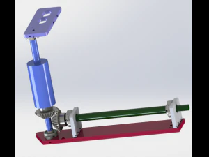 helical gearing module 3D Model