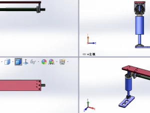 helical gearing module 3D Model