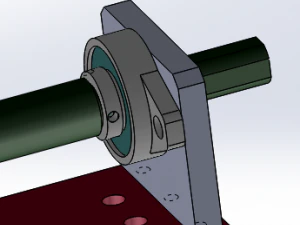 helical gearing module 3D Model